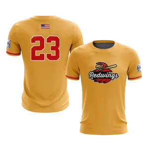 CA Yellow Dri Fit Shirt