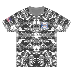 CA Cage Jacket Gray Black Camo