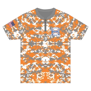 CA Cage Jacket Gray Orange Camo