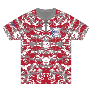 CA Cage Jacket Gray Red Camo