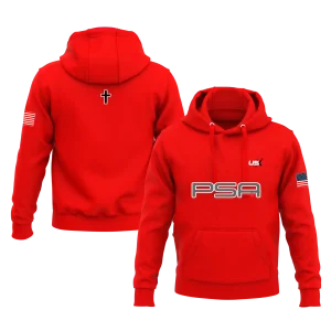 PSA Hoodie Red