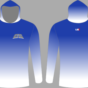 CS Long Sleeve Shirt Hoodie Blue White