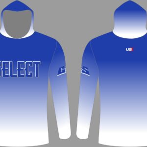 CS Select Long Sleeve Shirt Hoodie Blue White