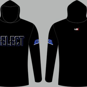 CS Select Long Sleeve Shirt with Hoodie Black
