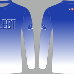 CS Select Long Sleeve Shirt Blue White