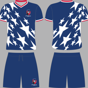 Soccer Uniform Navy Stars