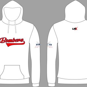 Bombers Hoodie White