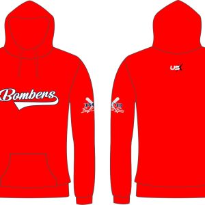 Bombers Hoodie Red
