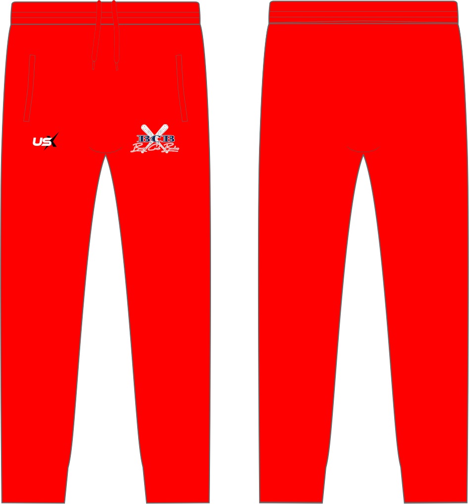 Jogger Pants Red