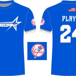 CA Dri Fit Shirt Blue Yankees