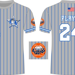 CA Dri Fit Shirt Grey Astros