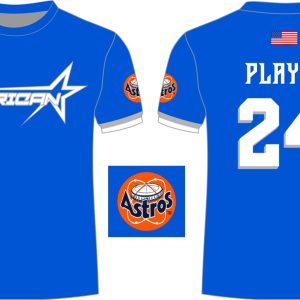 CA Dri Fit Shirt Blue Astros