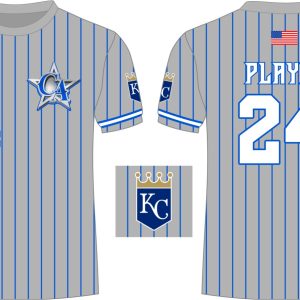 CA Dri Fit Shirt Grey Royals