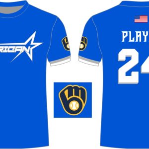 CA Dri Fit Shirt Blue Brewers