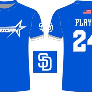 CA Dri Fit Shirt Blue Padres