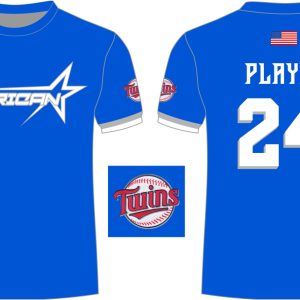 CA Dri Fit Shirt Blue Twins