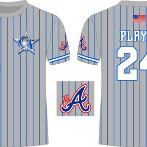 CA Dri Fit Shirt Grey Braves