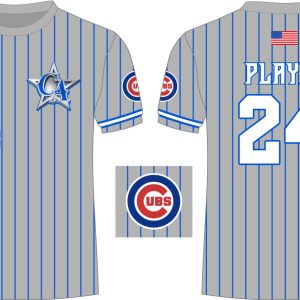 CA Dri Fit Shirt Grey Cubs