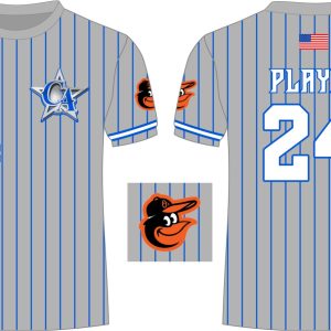 CA Dri Fit Shirt Grey Orioles