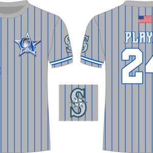 CA Dri Fit Shirt Grey Mariners