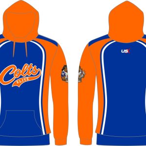 Colts Hoodie Orange Blue