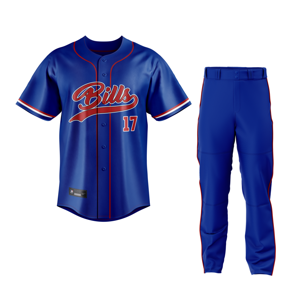 Baseball Uniform Blue
