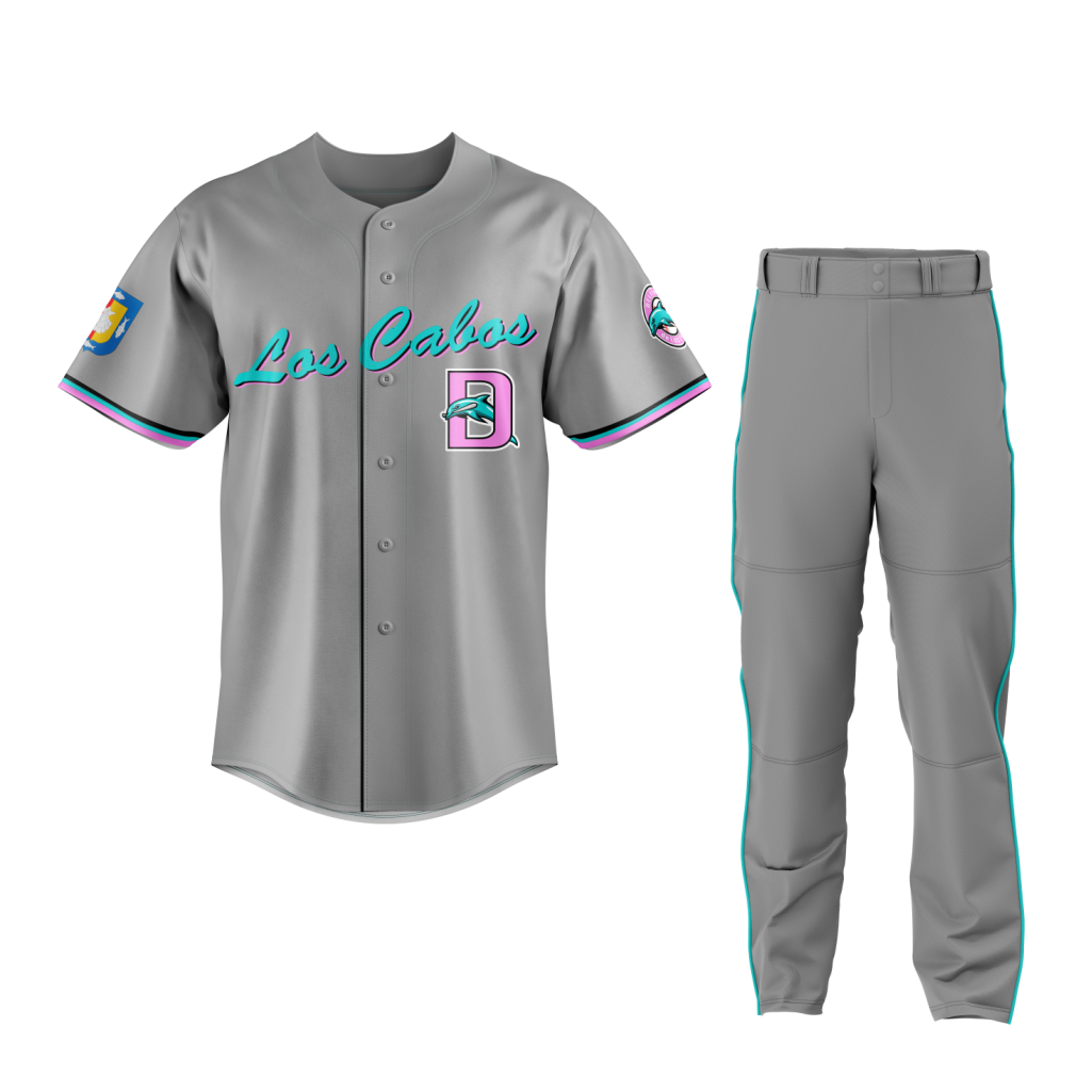 Baseball Uniform Grey