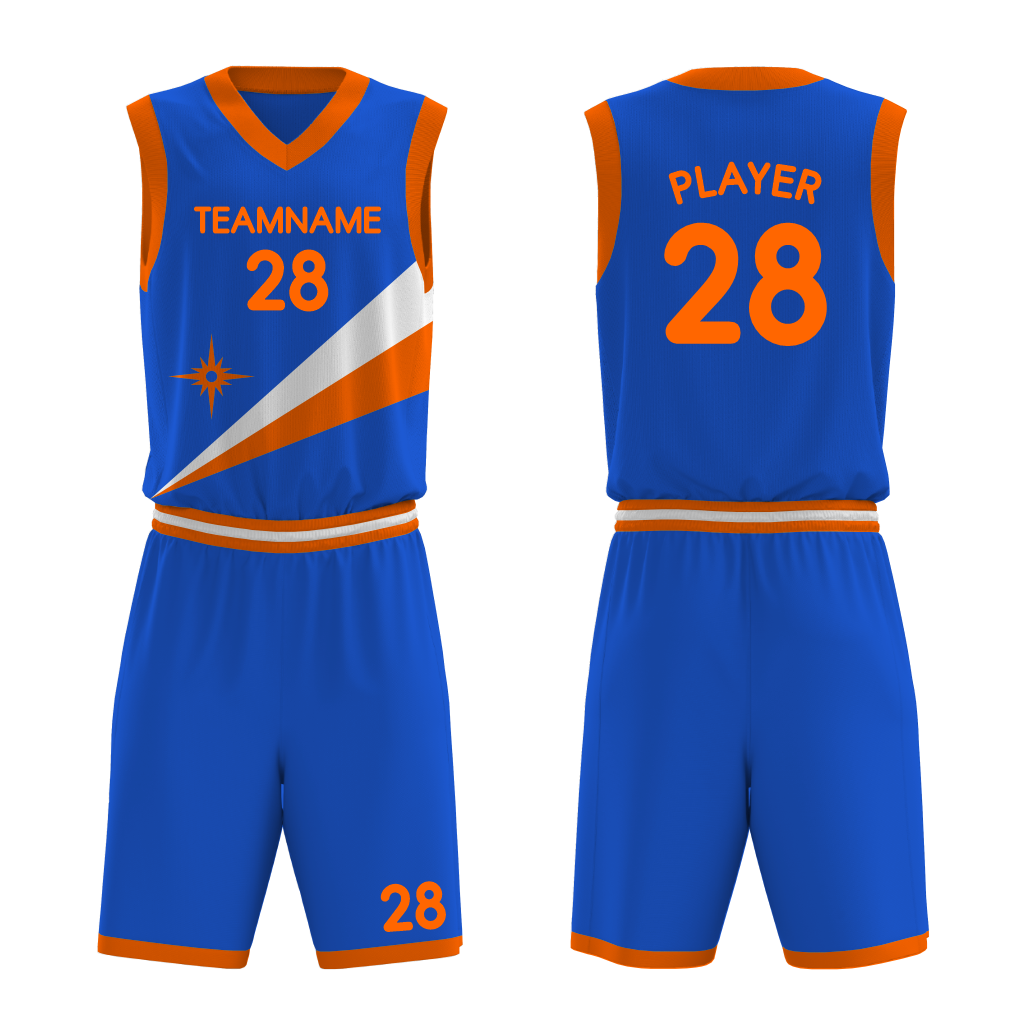 Basketball Royal Uniform