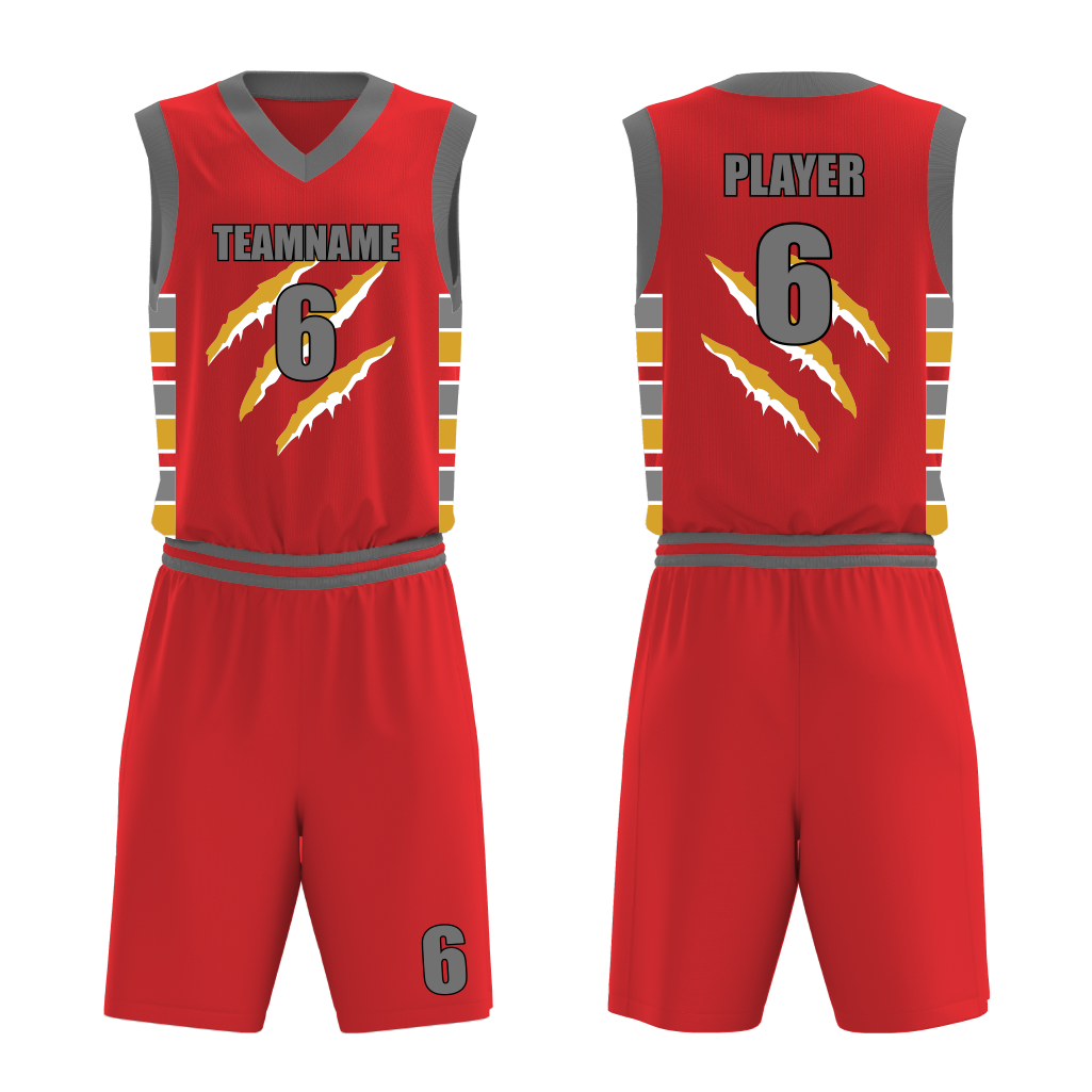 Basketball Red Uniform