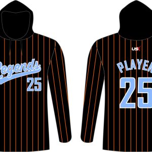 Legends Long Sleeve Hoodie Black