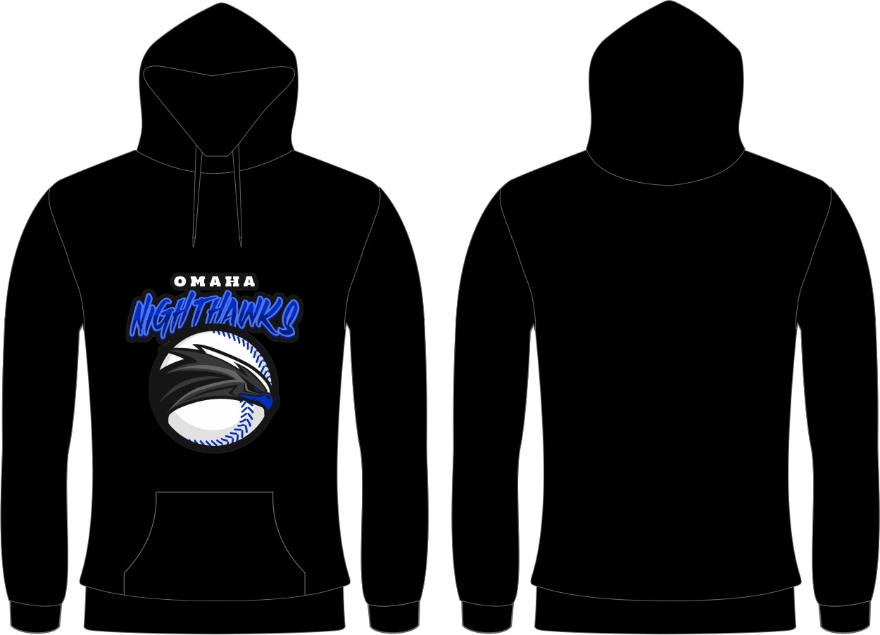 Omaha Hoodie Black