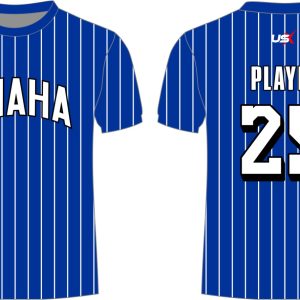 Omaha T Shirt Blue