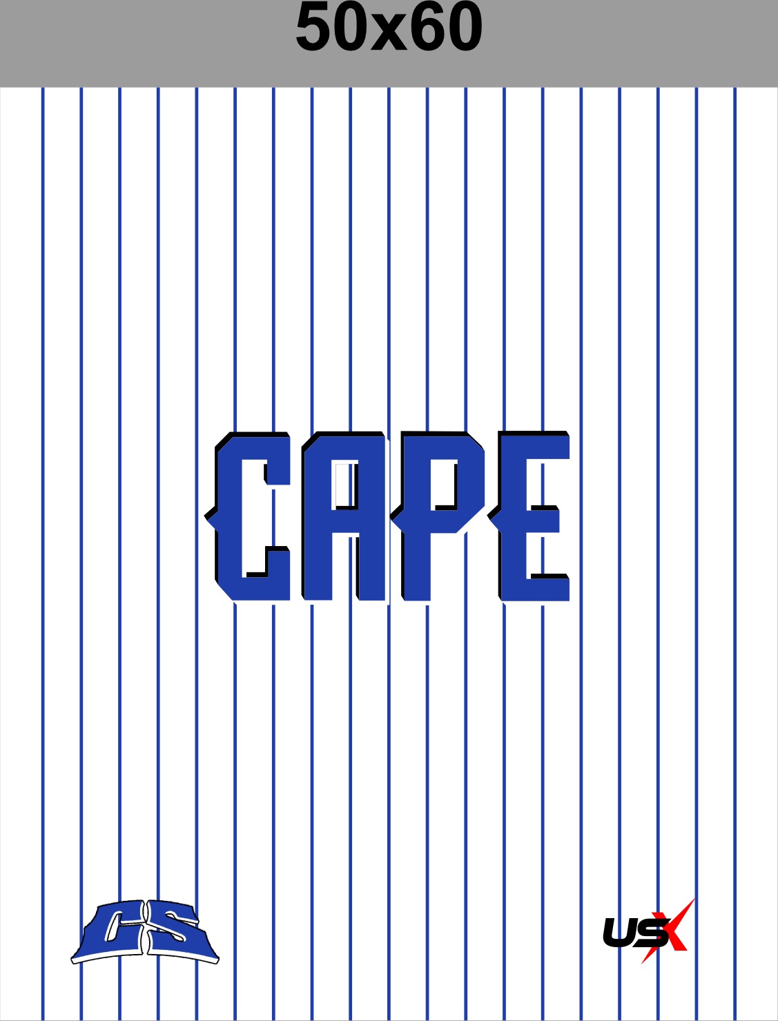 CS Blanket 50X60 White