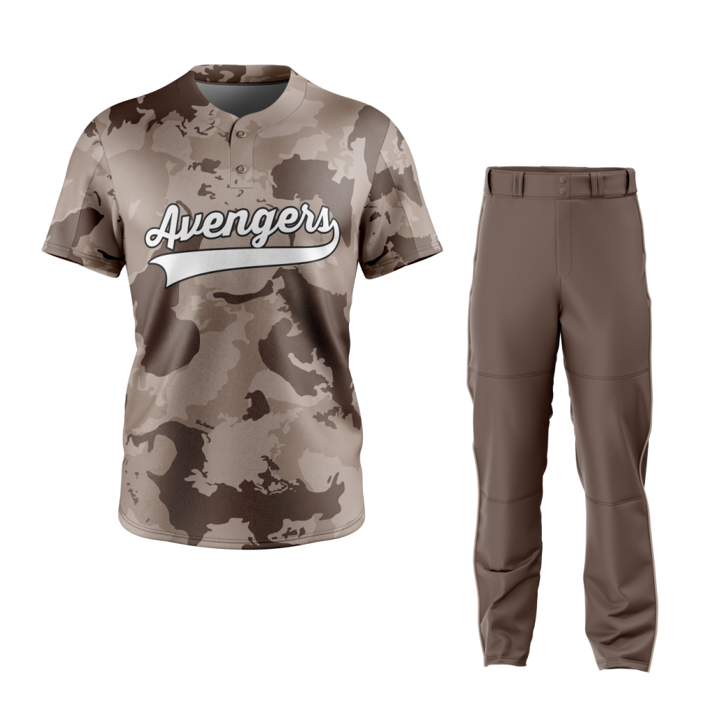 Baseball Camo Uniform