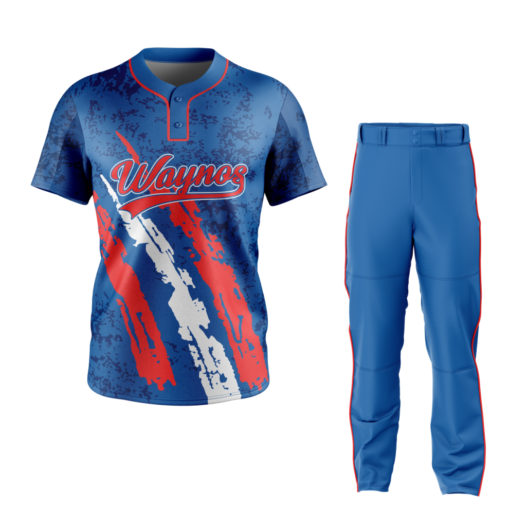 Baseball Blue Uniform