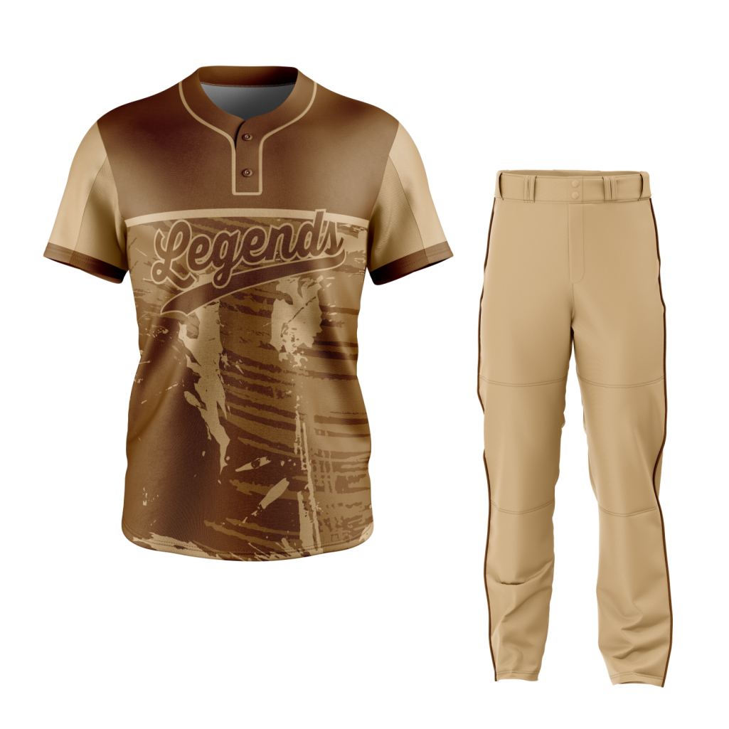 Baseball Sand Brown Uniform