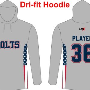 Colts Long Sleeve Hoodie Grey