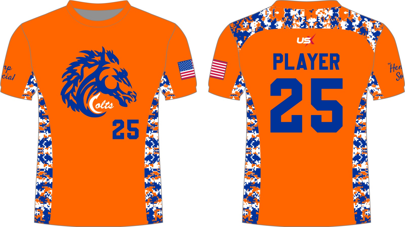 Colts Dri Fit Shirt Orange