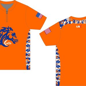 Colts Cage Jacket Orange