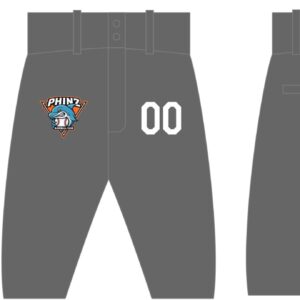Phinz Baseball Knicker Pants Grey
