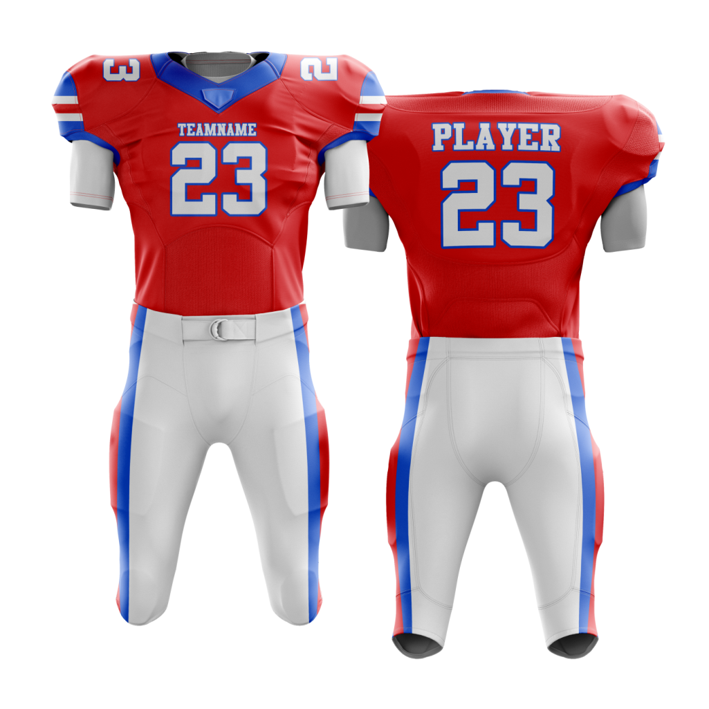 Crimson Legacy Football Uniform