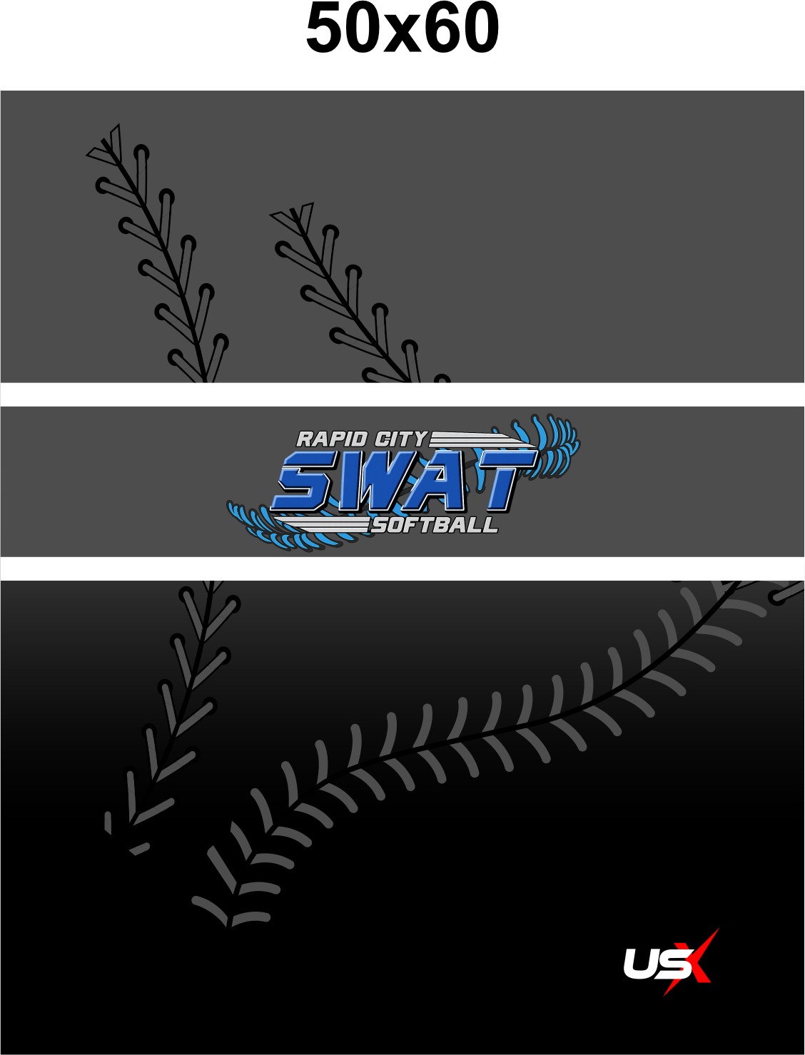 Swat Blanket Gray 50X60