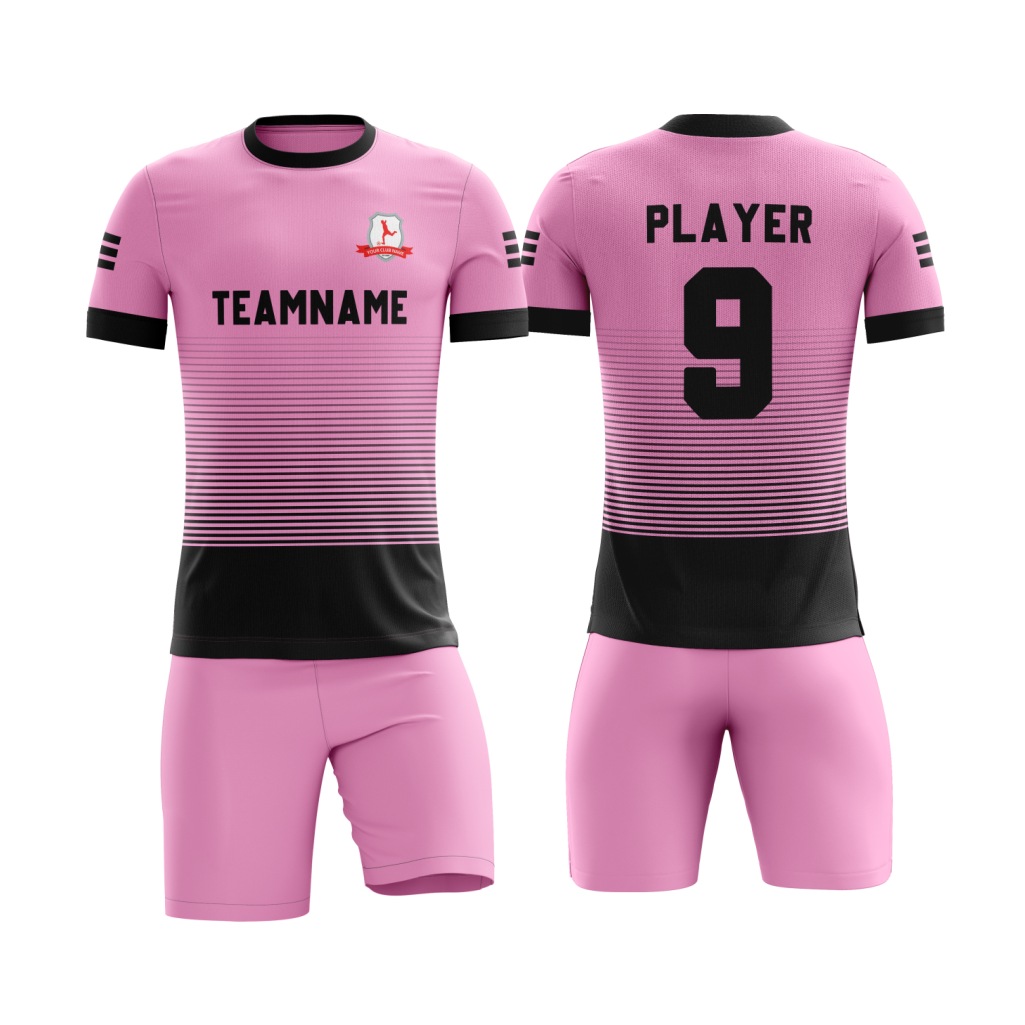 Blush Fade Soccer Uniform
