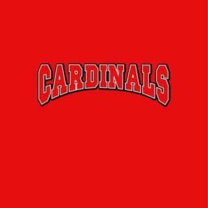 Cardinals Blanket Red 50X60
