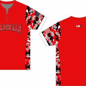 Cardinals Cage Jacket Red