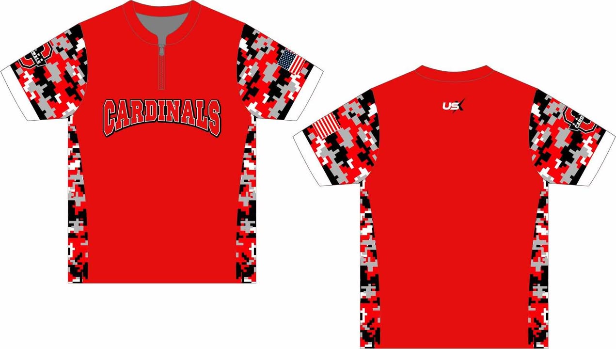 Cardinals Cage Jacket Red