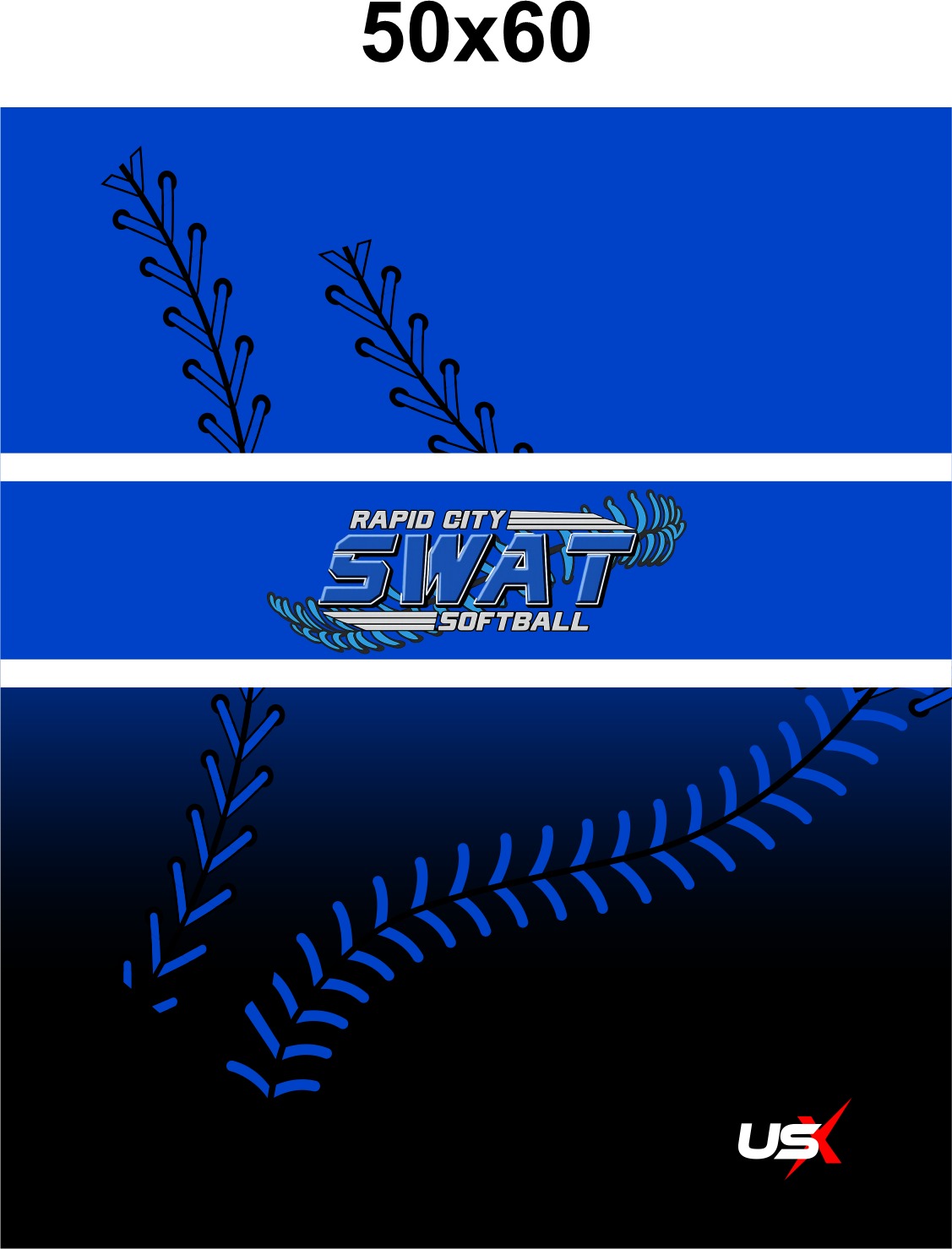 Swat Blanket Blue 50X60