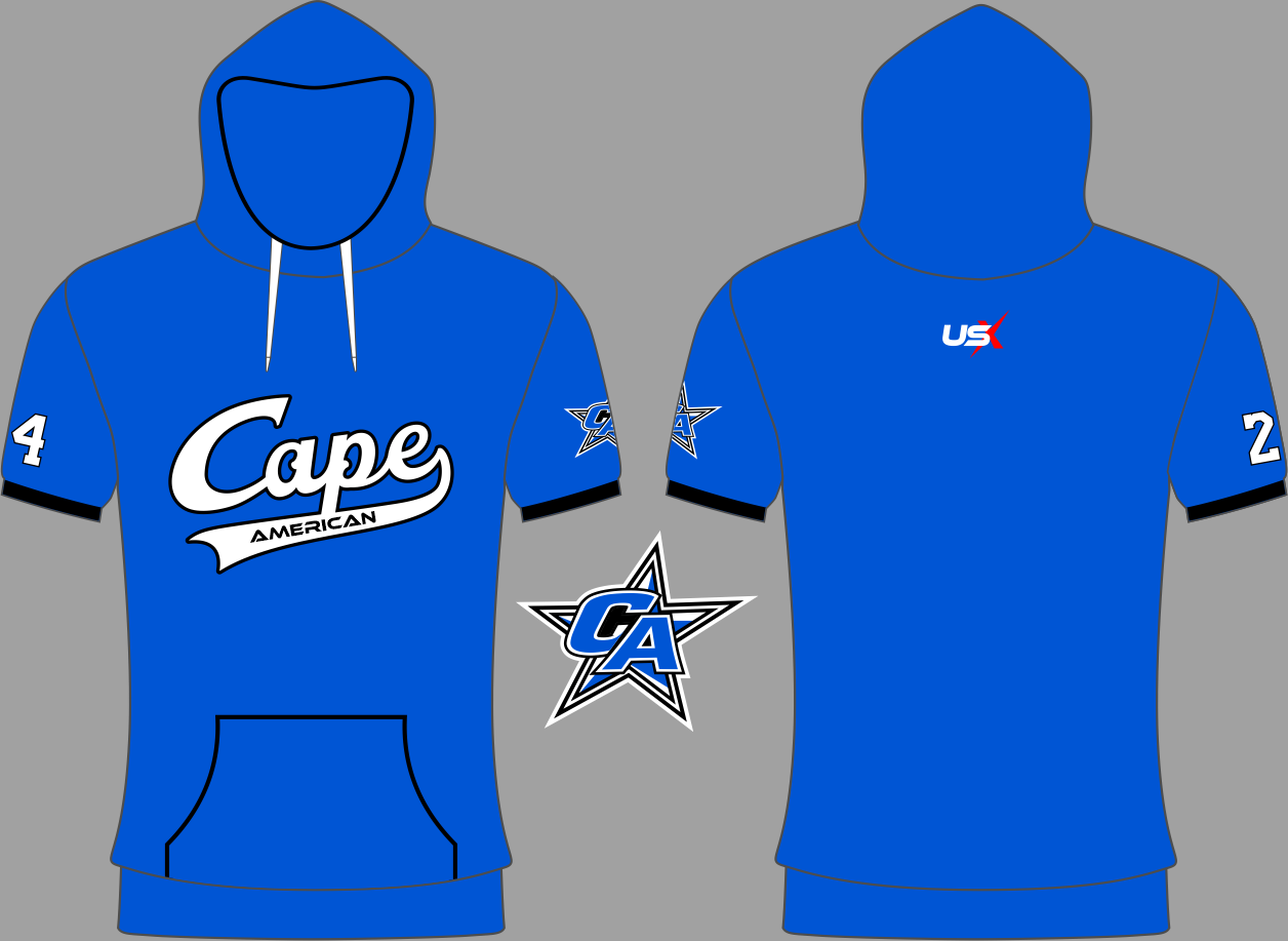 All Star Hoodie Short Sleeve