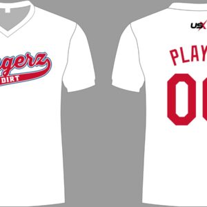 Dingerz Dri fit Shirt White