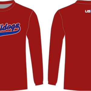 Bulldogs Long Sleeve Red